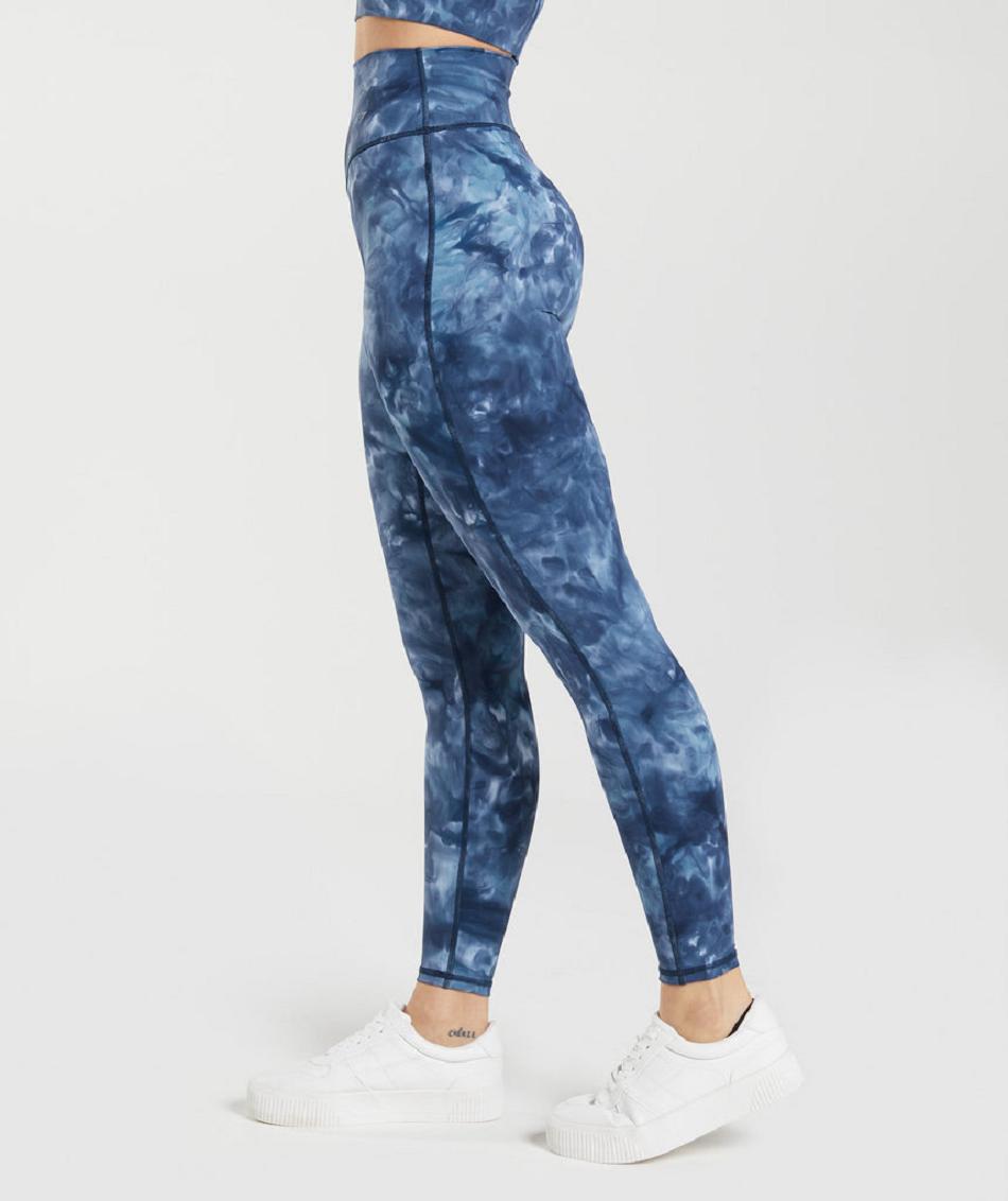 Leggins Gymshark Elevate Mujer Azules | CO 2820CTV